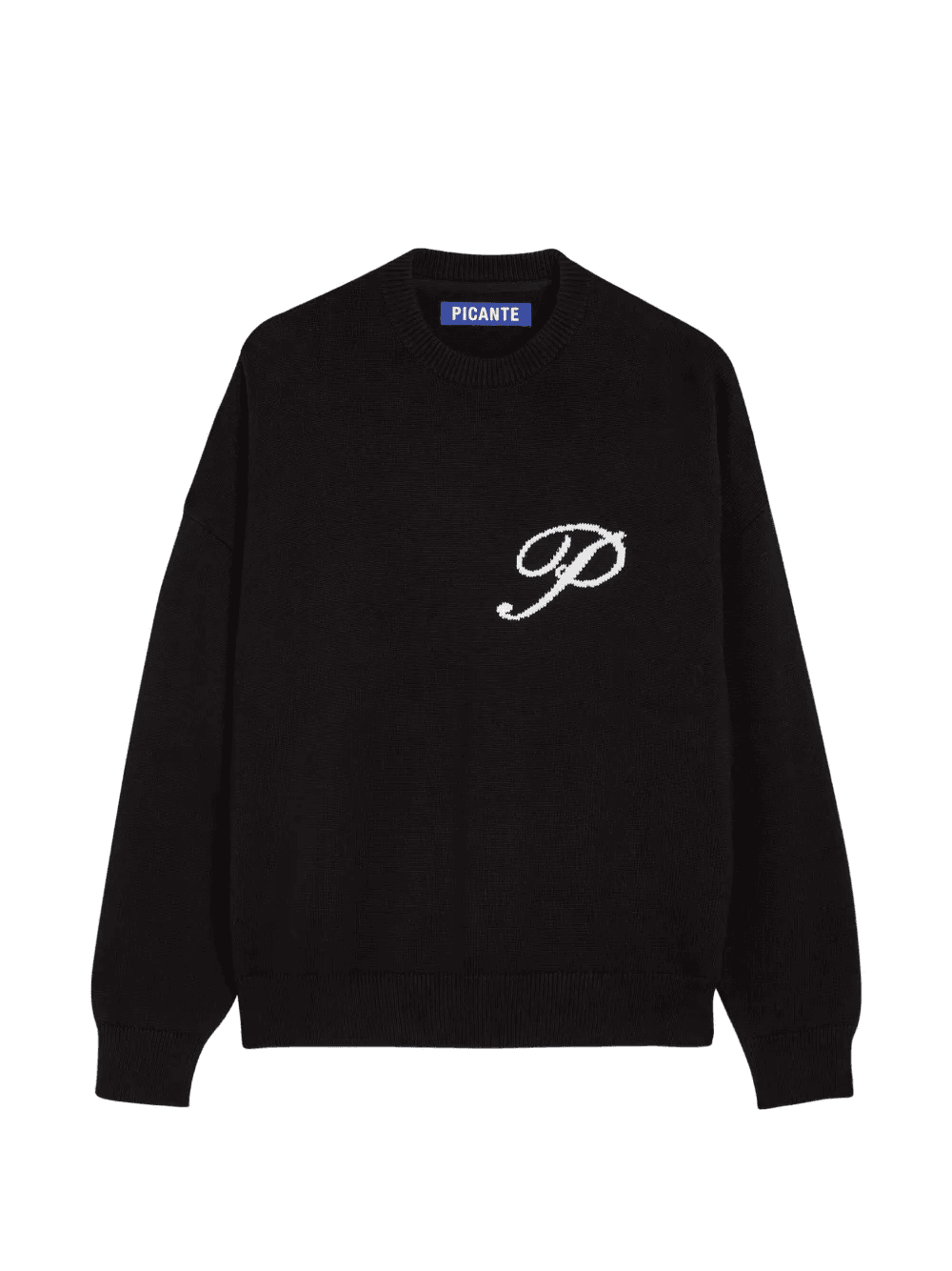 logo-intarsia sweater - Image 1