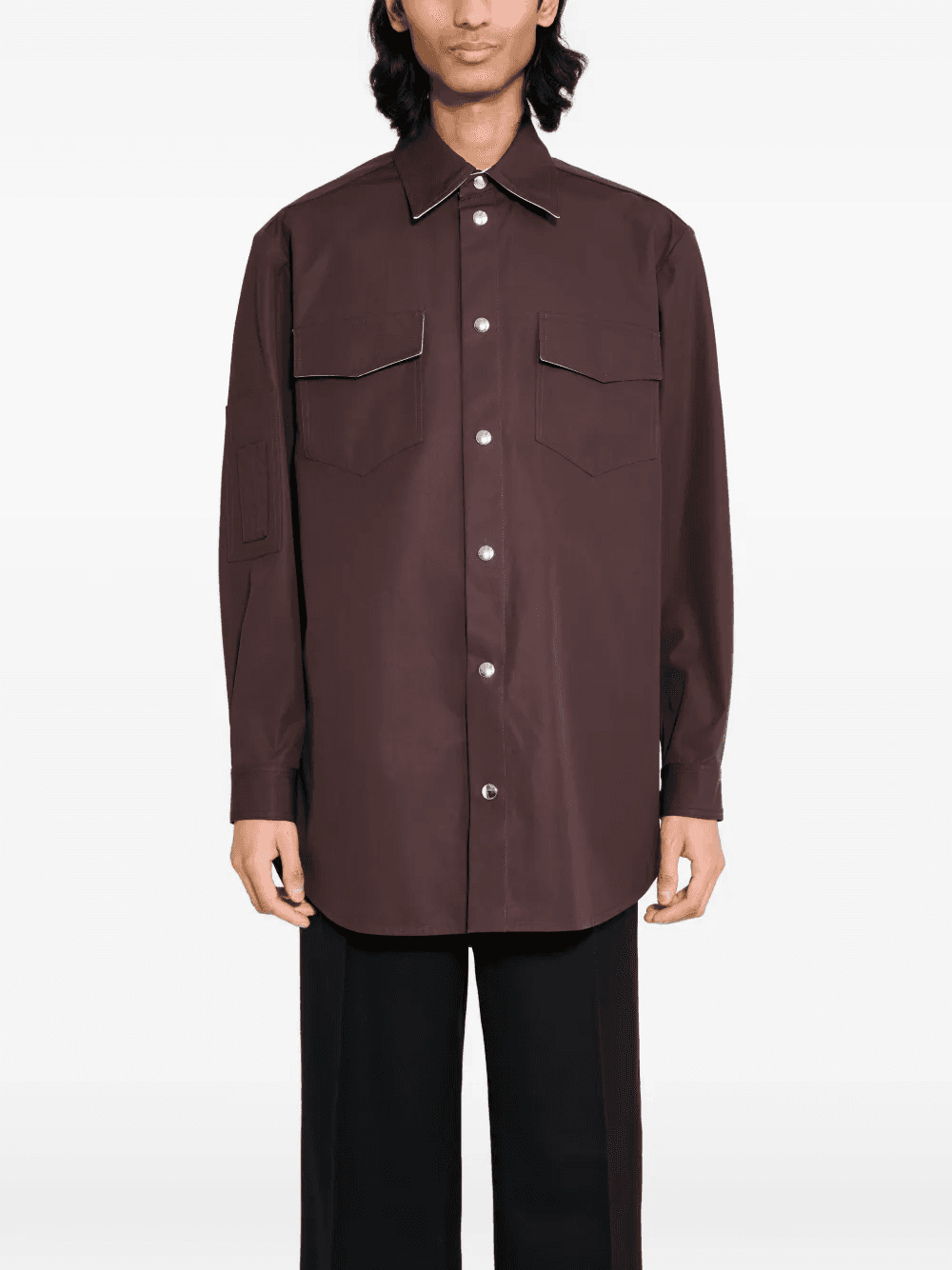 MA-1 flap-pocket shirt - Image 1
