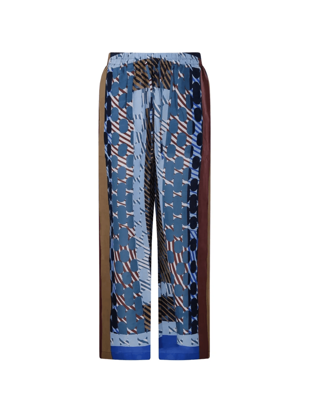 Max Pollen abstract-print trousers - Image 1