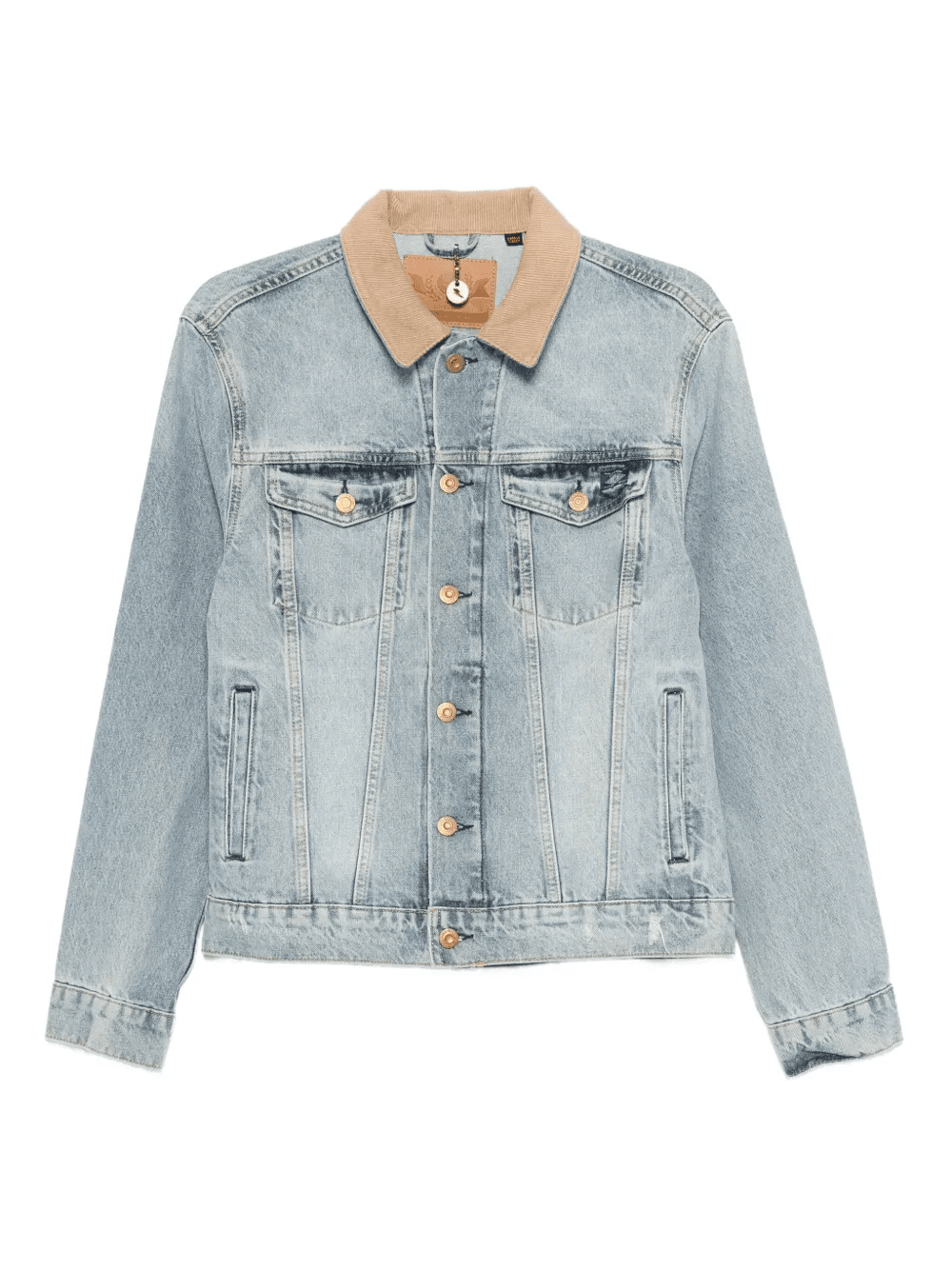 corduroy-collar jacket - Image 1