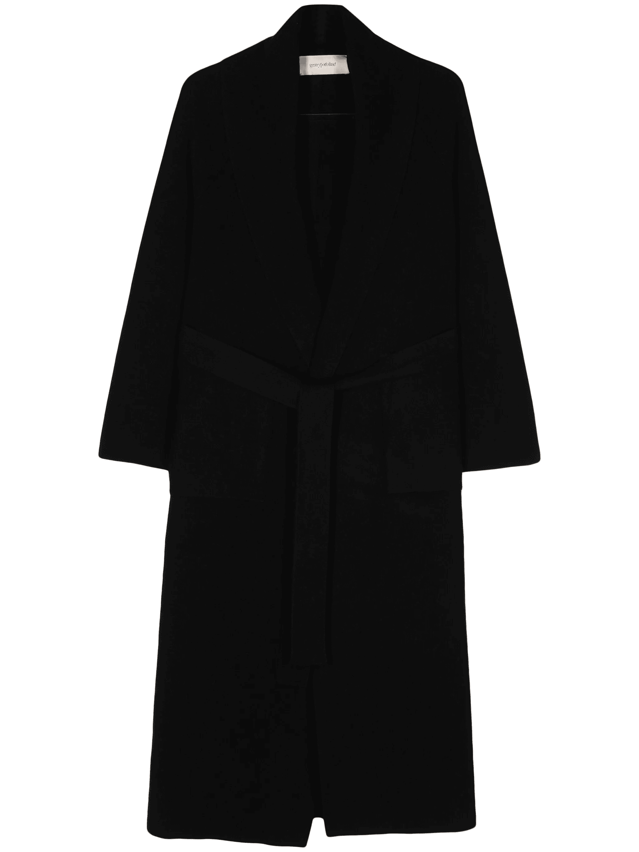 belted cashmere coat - Image 1