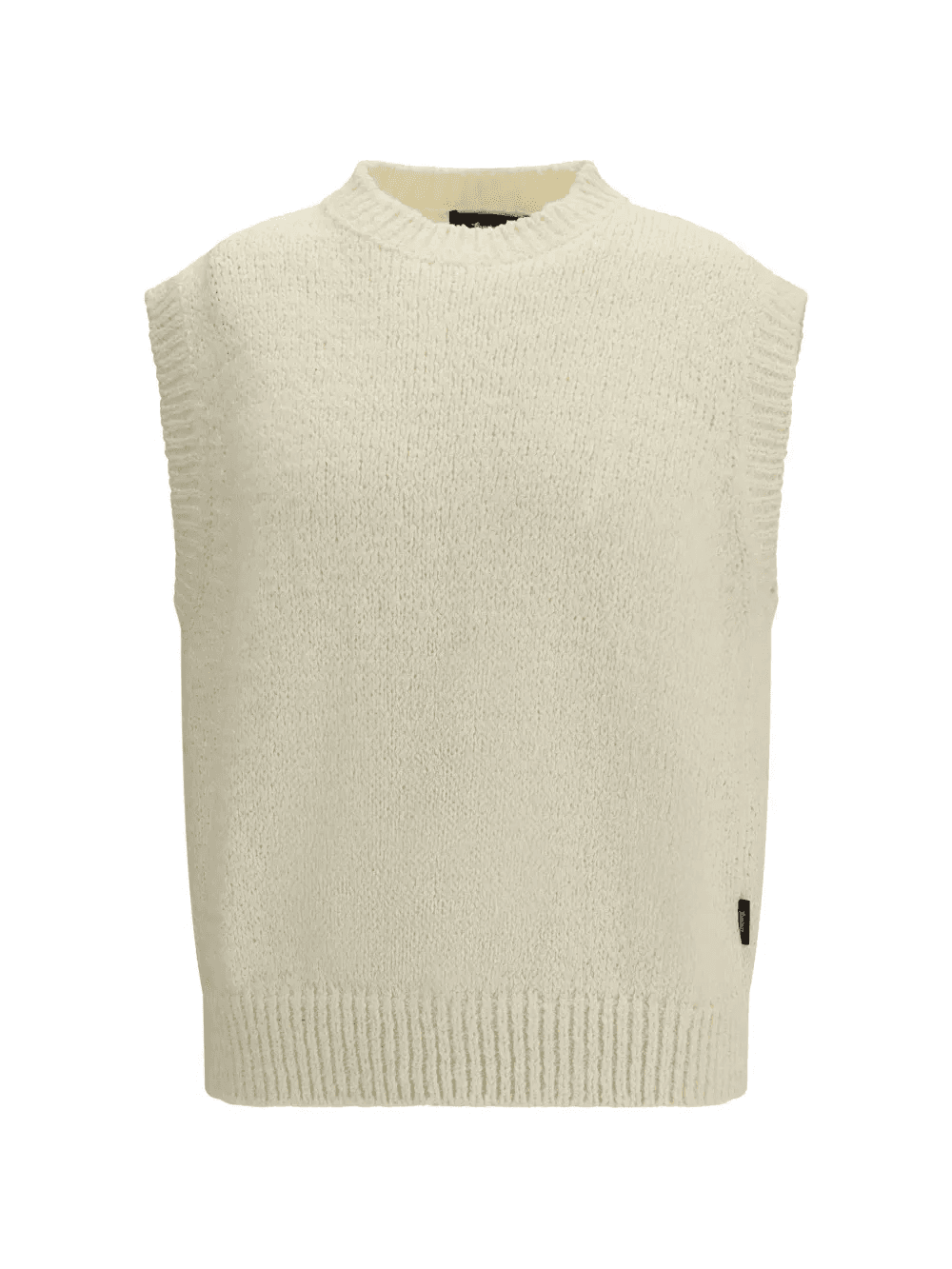 crew-neck gilet - Image 1