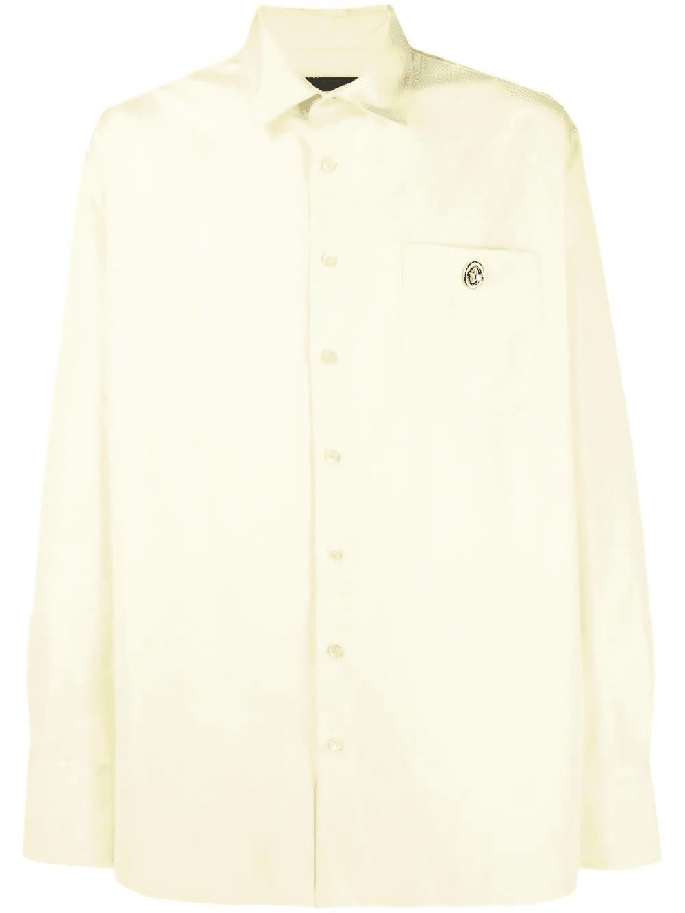 plain long-sleeve shirt - Image 1