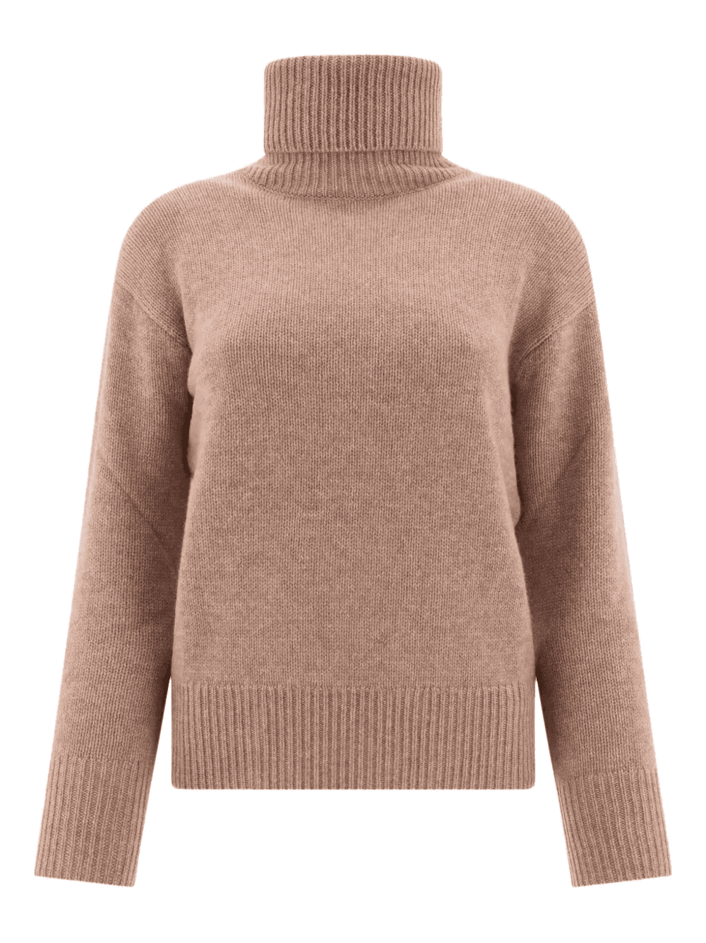 ribbed turtleneck sweater - Image 1