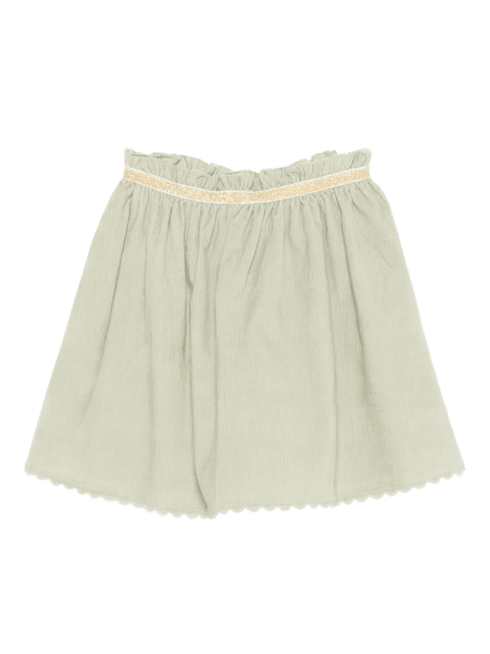 ruffled corduroy skirt - Image 1