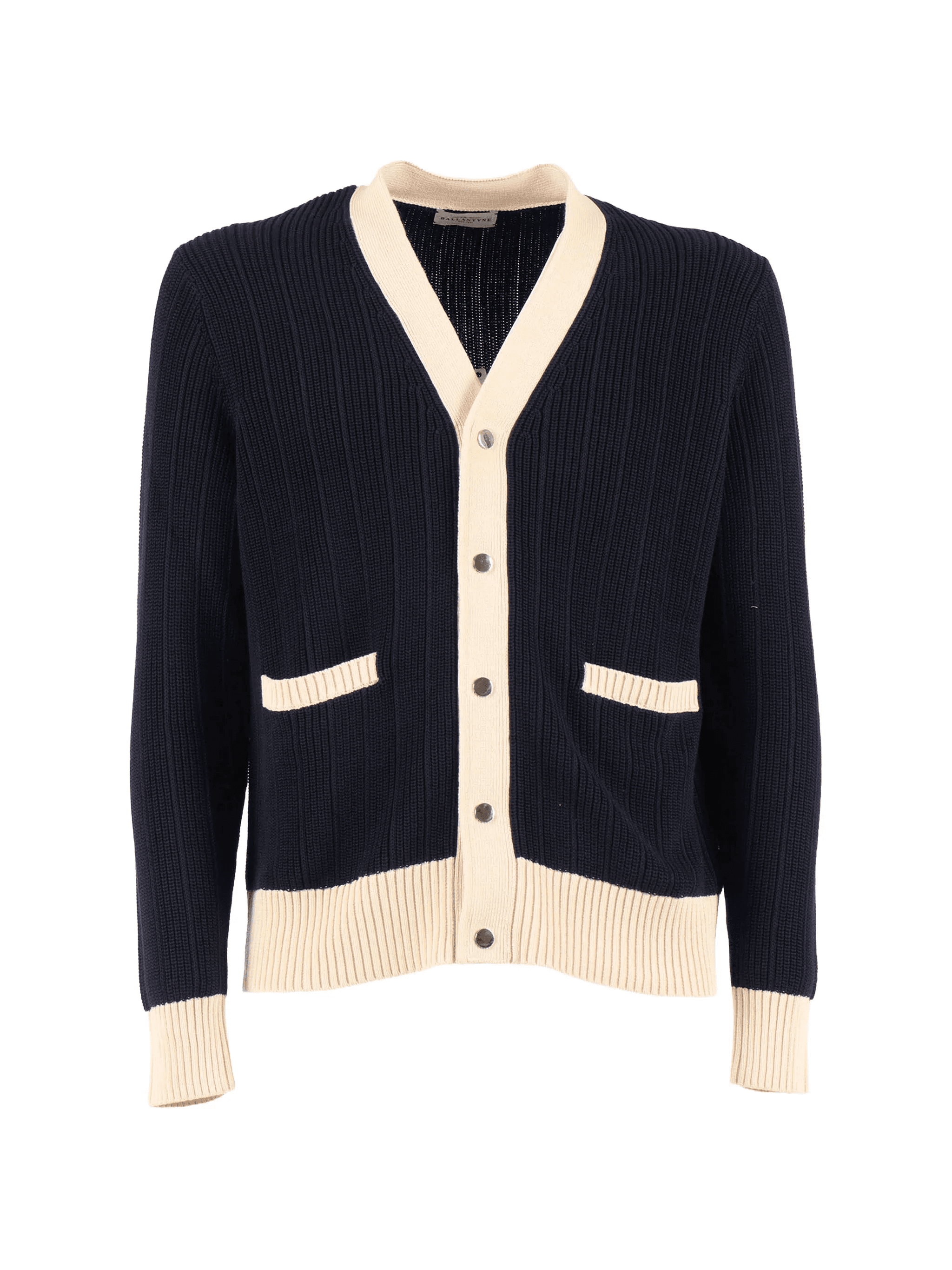 pocket-detail V-neck cardigan - Image 1