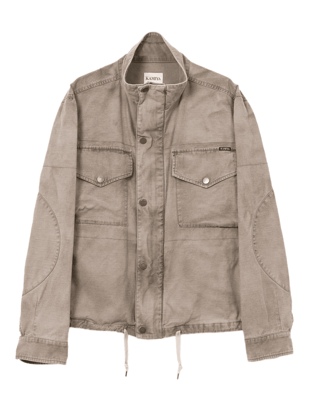 flap-pocket denim jacket - Image 1