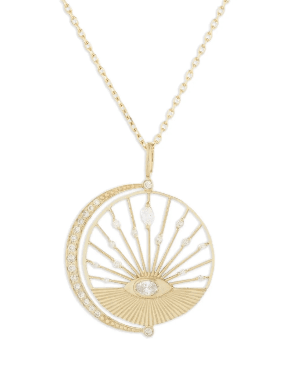 14kt yellow gold Dream Maker Diamond necklace - Image 1