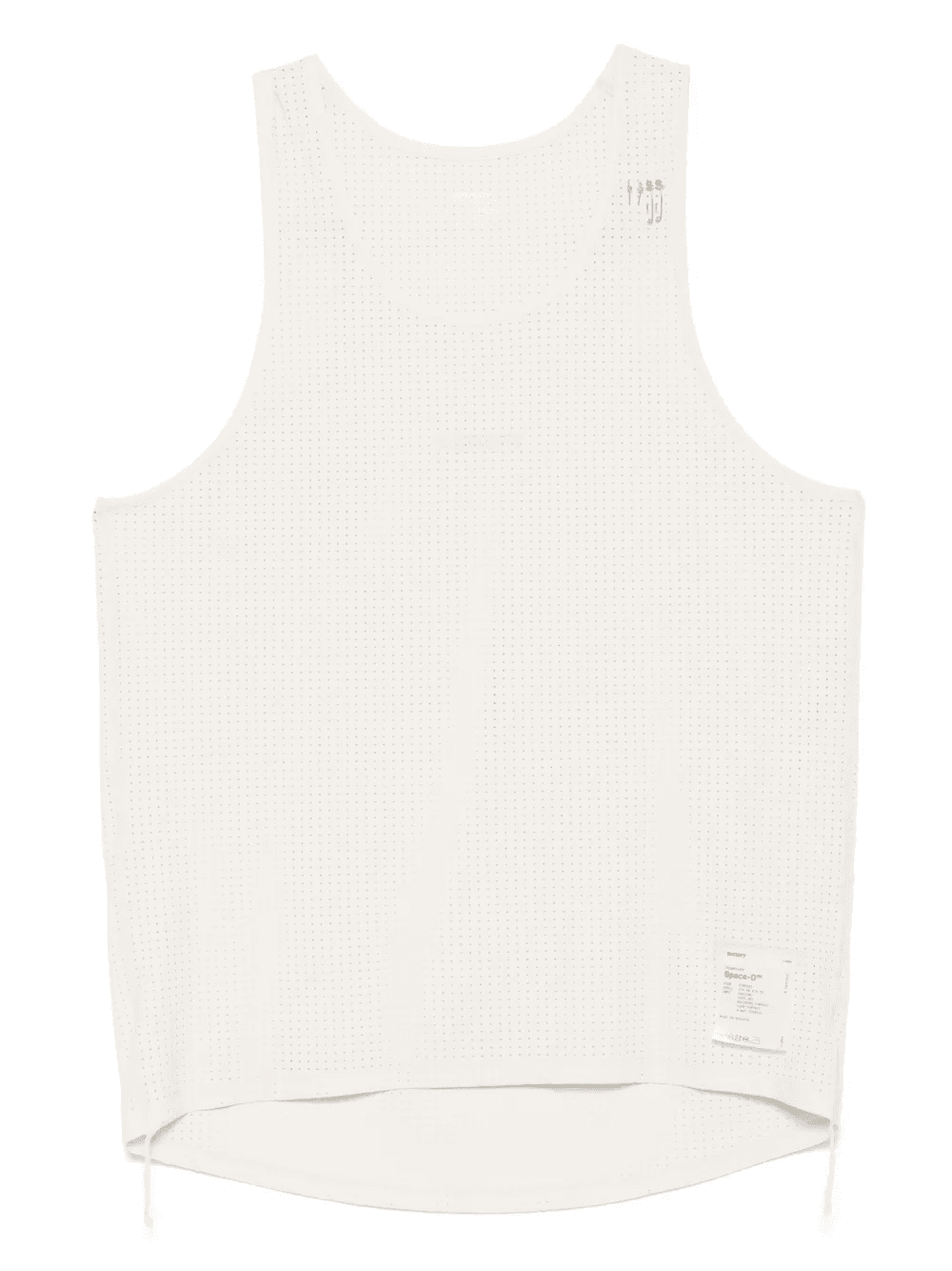 pierced-detail sleeveless T-shirt - Image 1