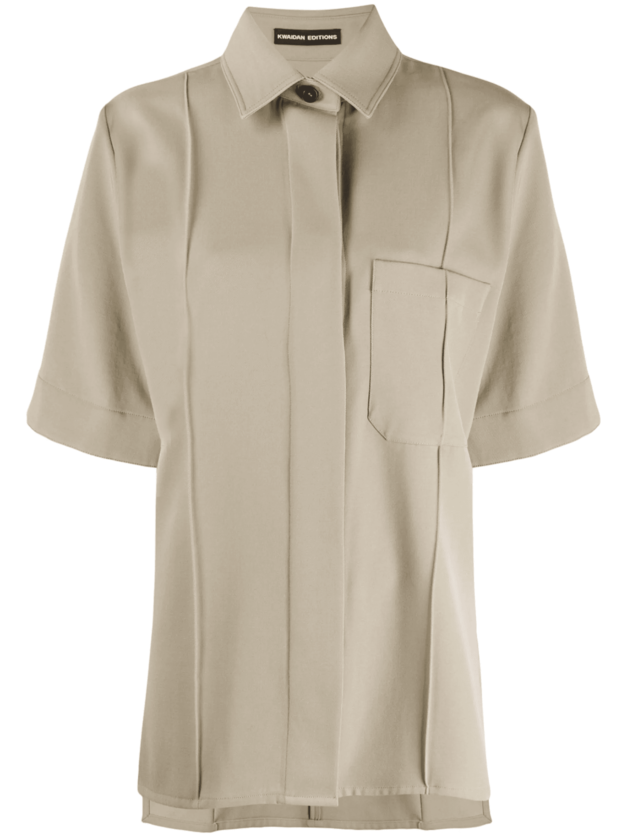 oversized short sleeved shirt - Image 1