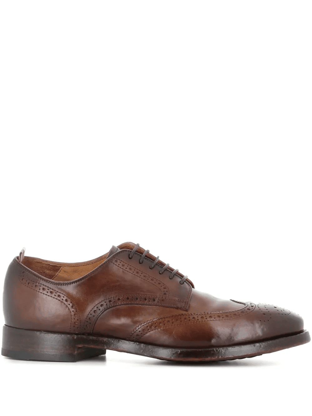 leather wingtip brogues - Image 1