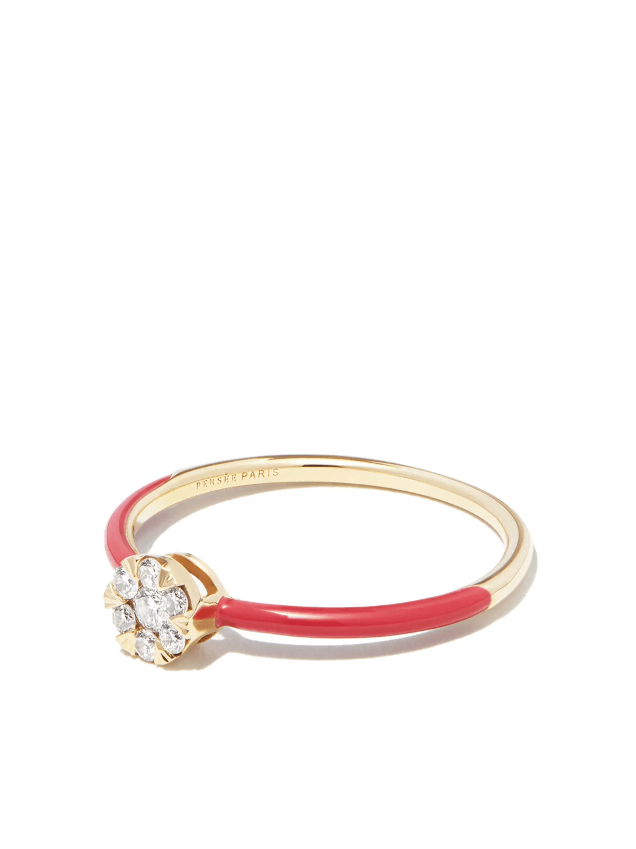 18kt yellow gold Imagine diamond ring - Image 1