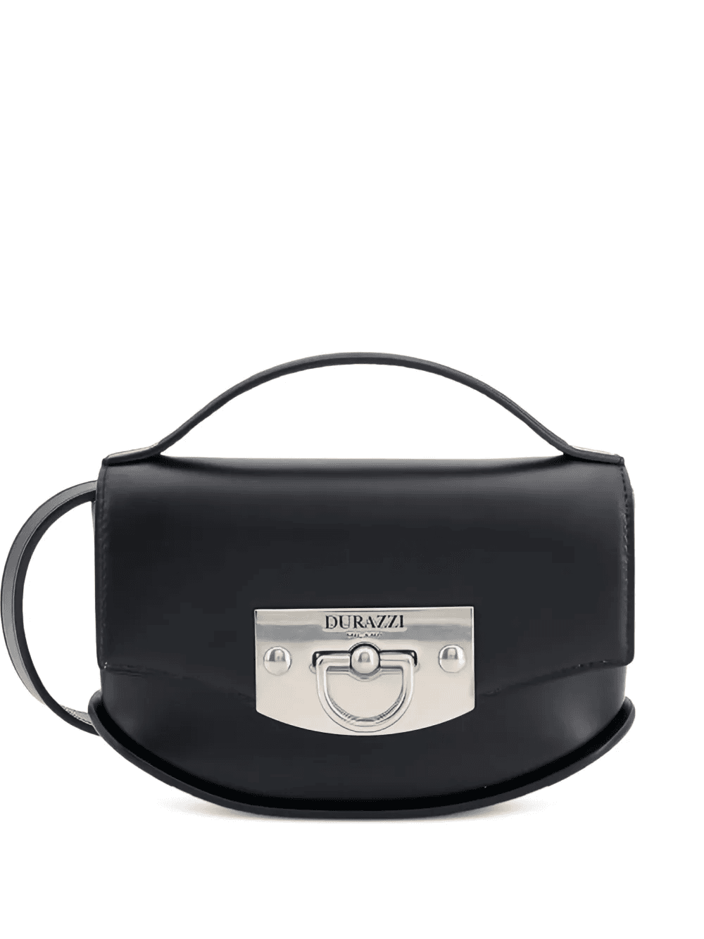 Swing engraved-logo leather tote bag - Image 1