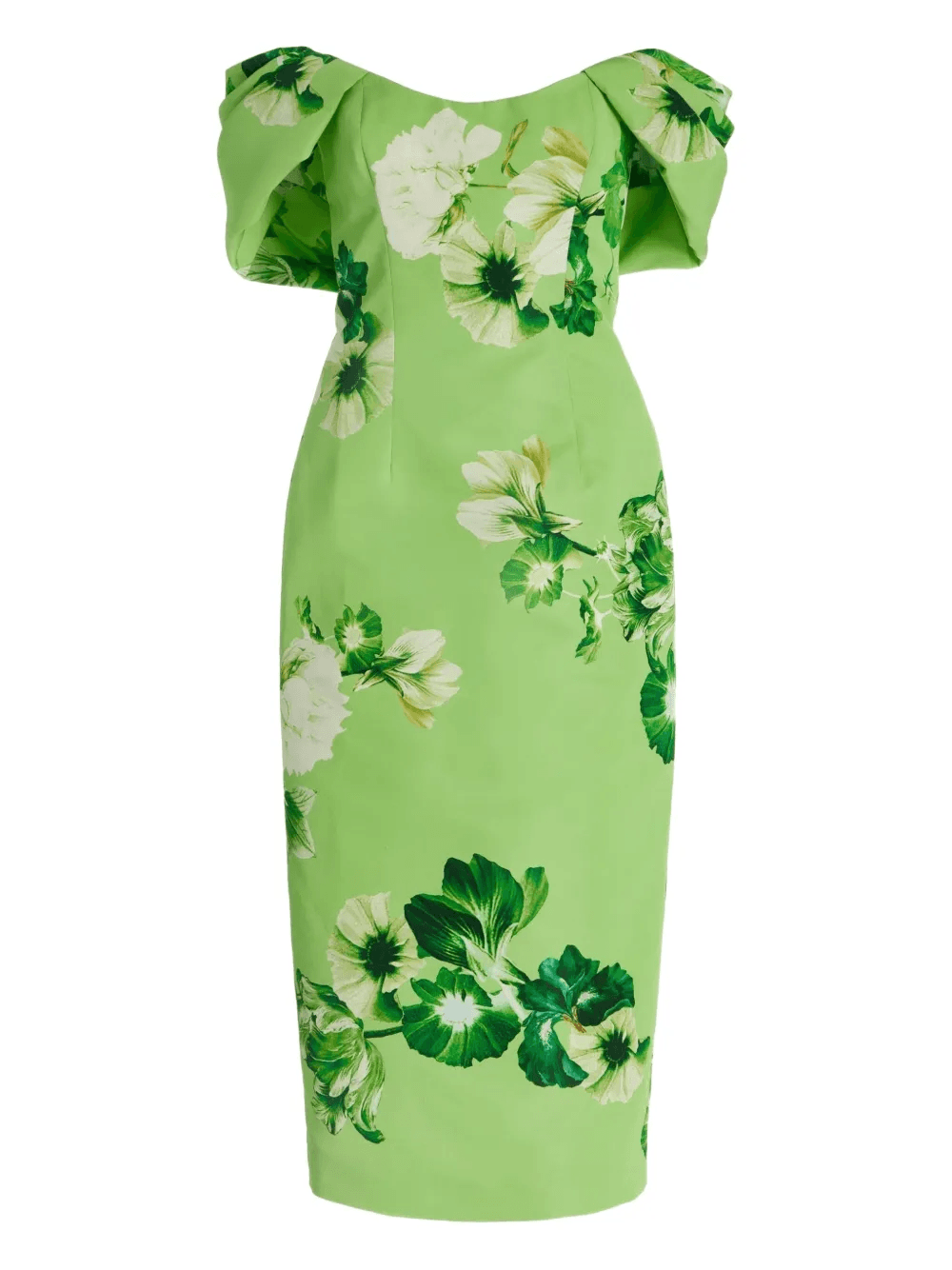 floral-print midi dress - Image 1