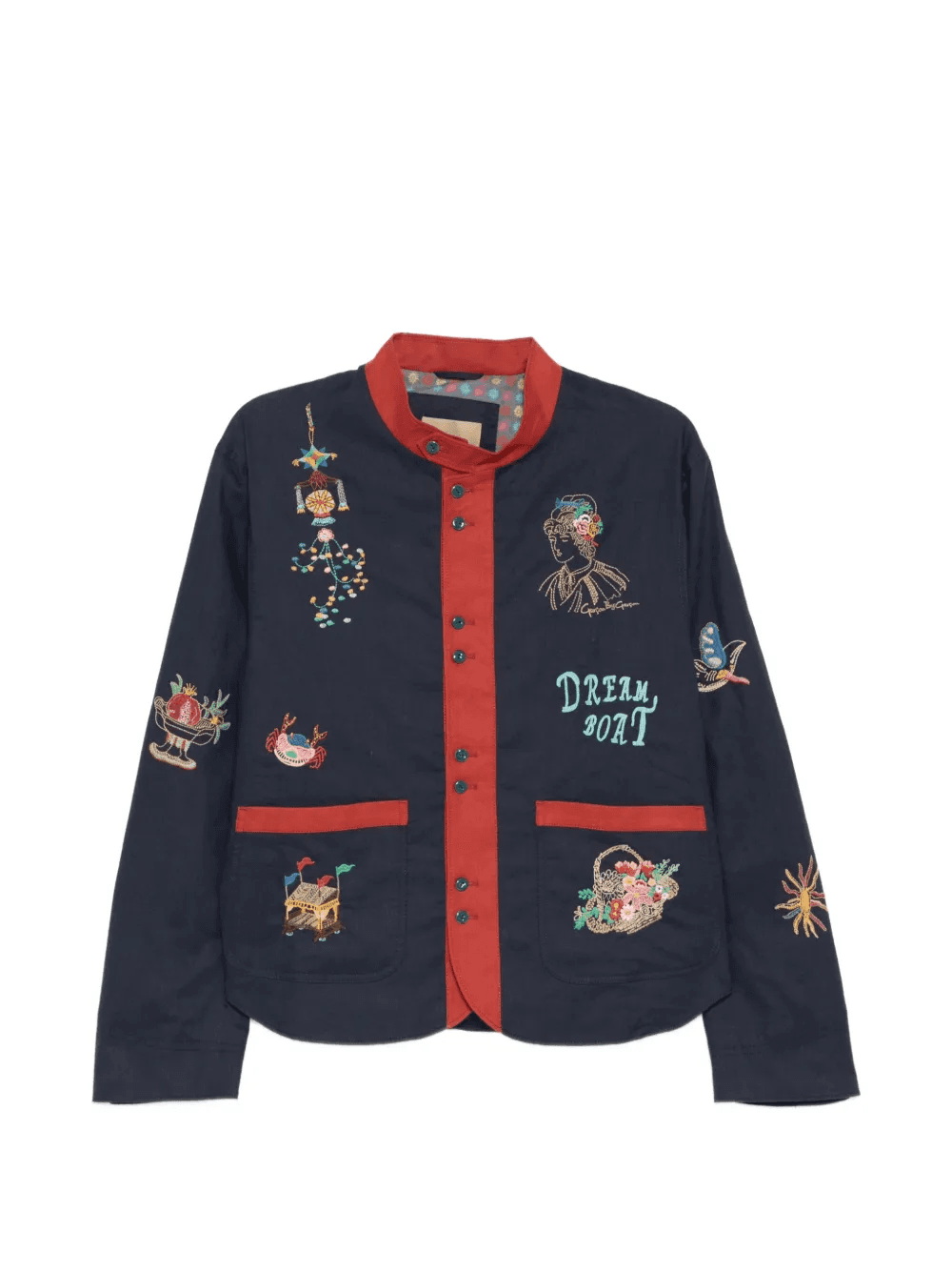 embroidered jacket - Image 1