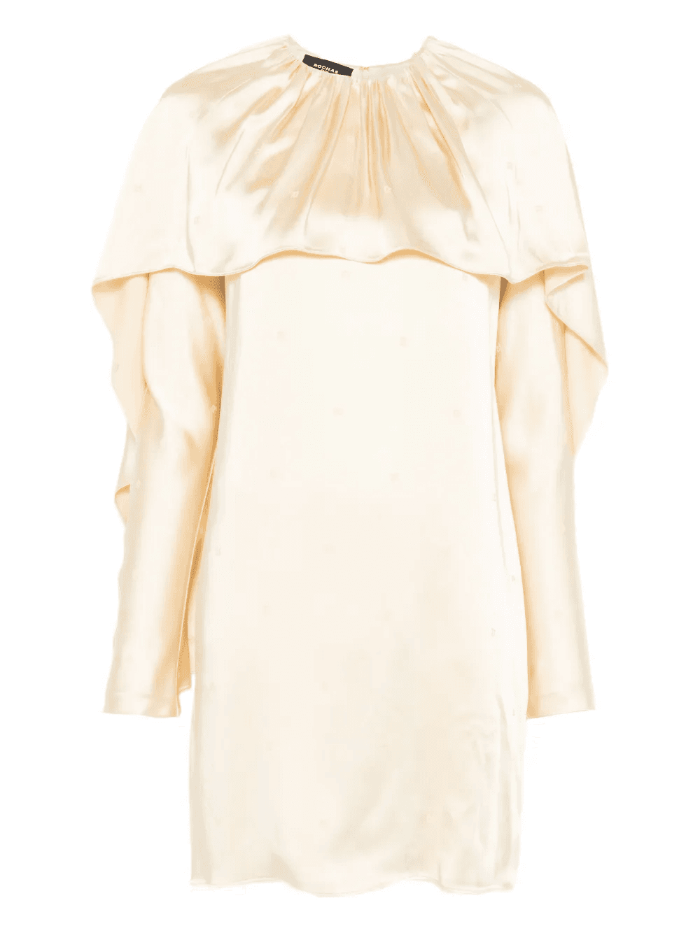 draped layered mini dress - Image 1