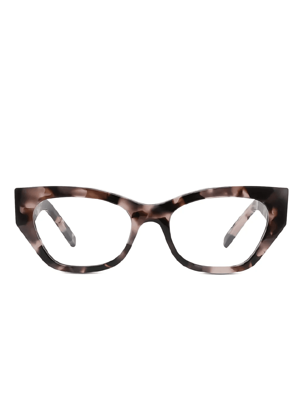 tortoiseshell-effect cat-eye glasses - Image 1