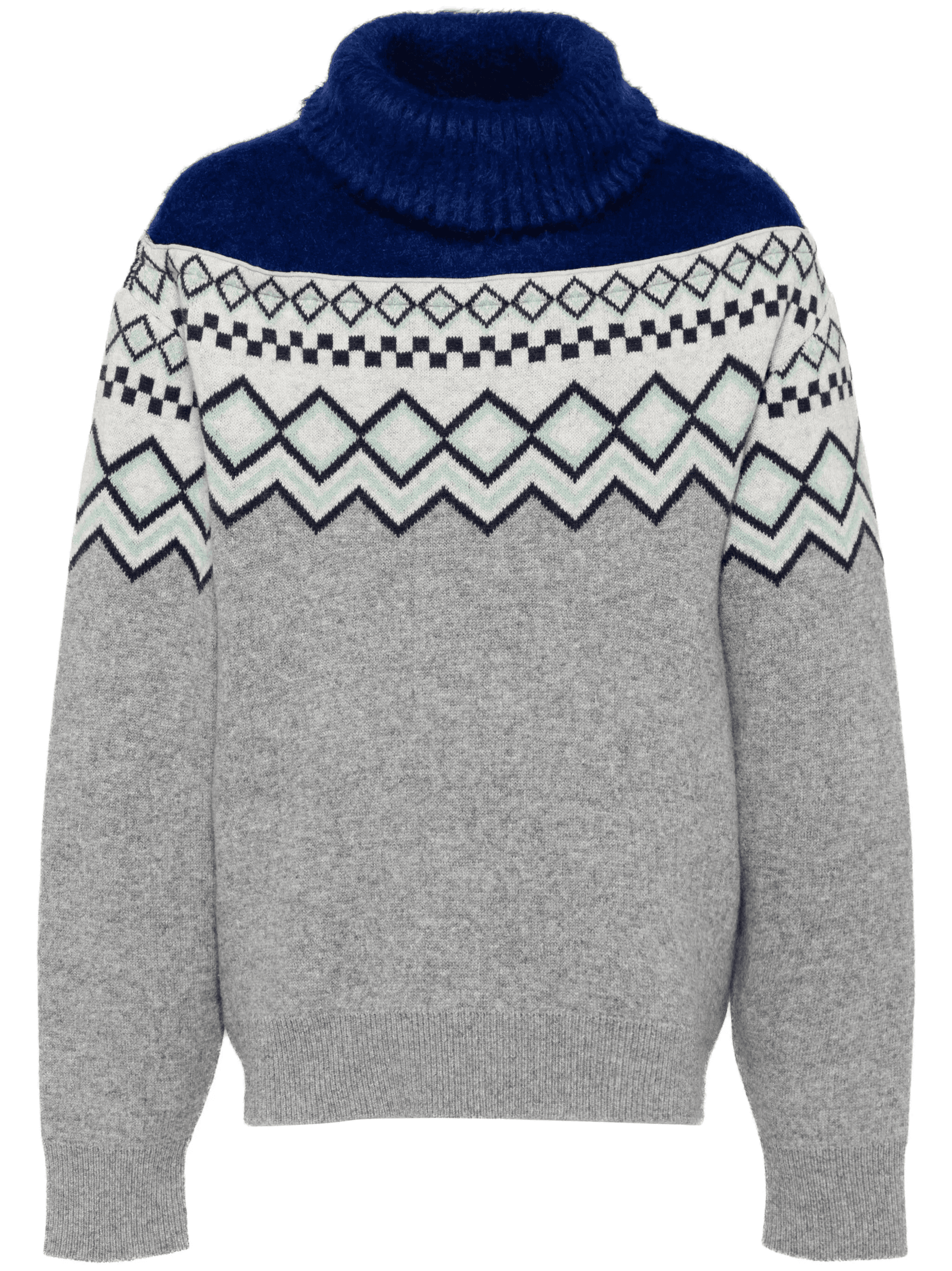 contrasting-panel jumper - Image 1
