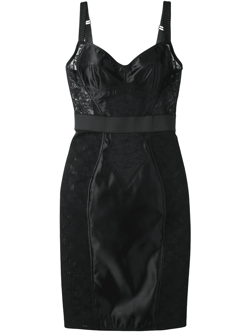 floral-lace corset dress - Image 1