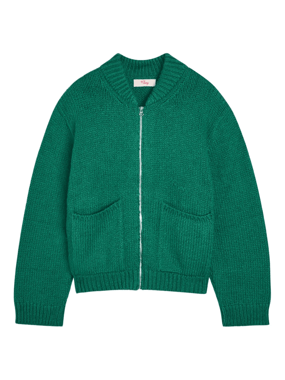 zip-up cardigan - Image 1