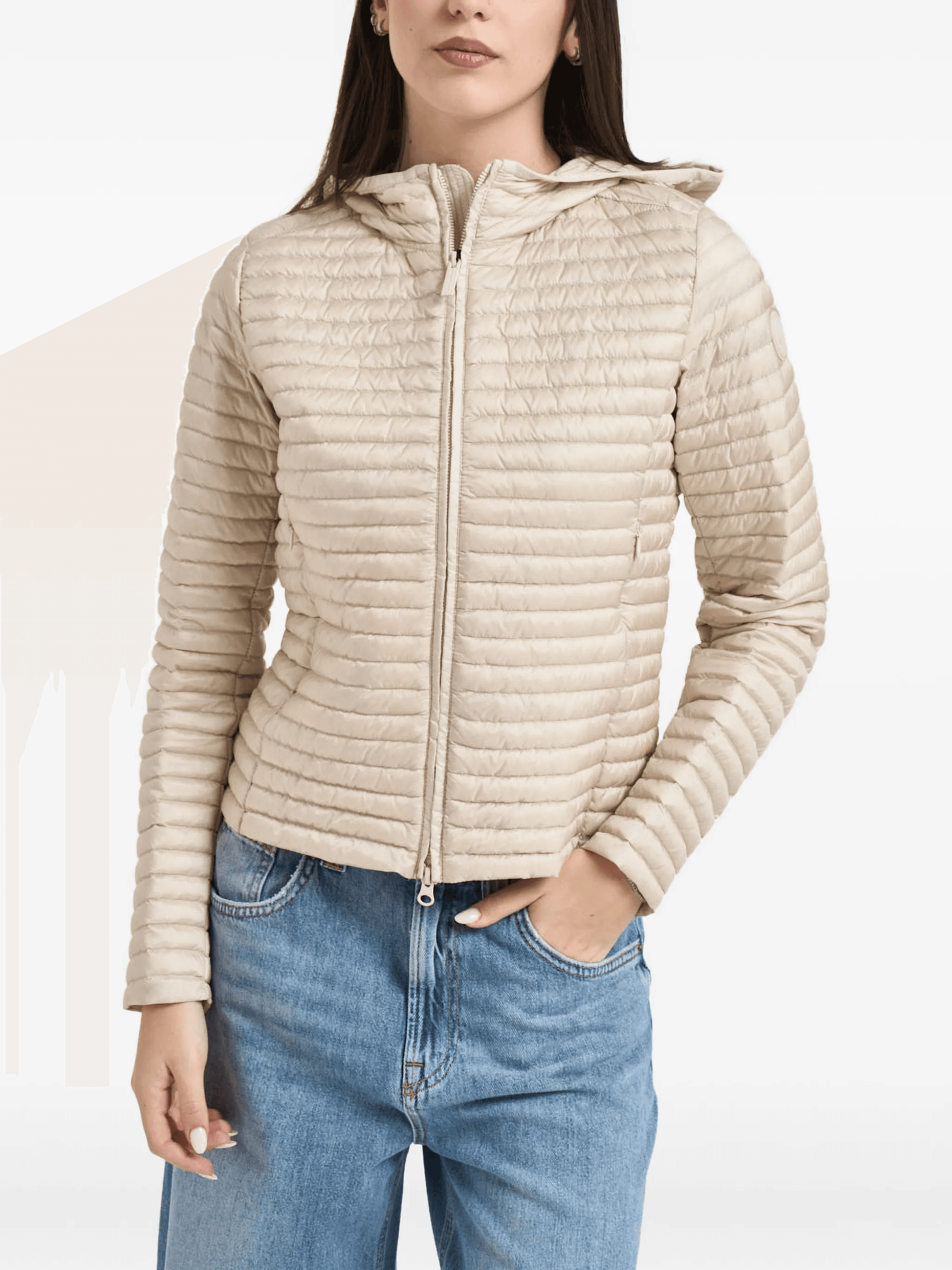 hooded padded jacket - Image 1
