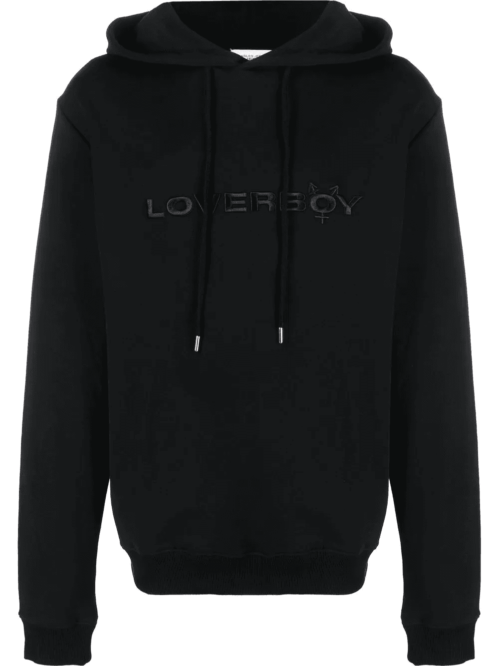 logo-embroidered hoodie - Image 1