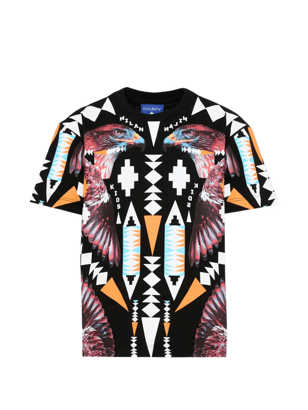 eagle geometric T-shirt - Image 1