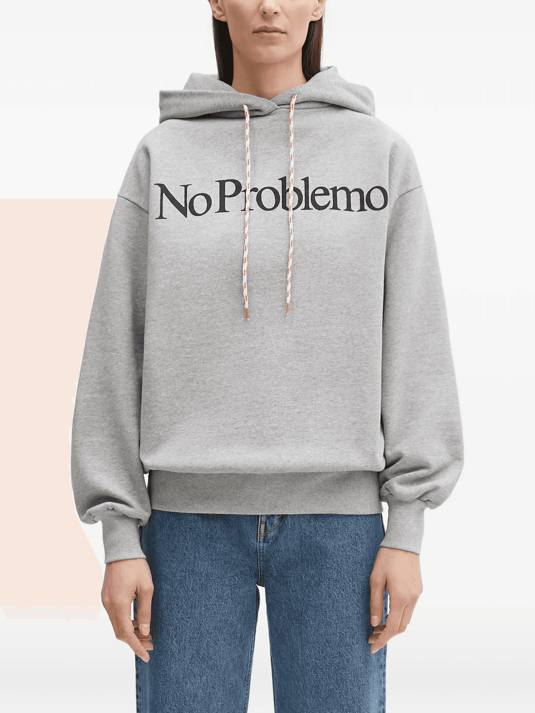 logo-print hoodie - Image 1