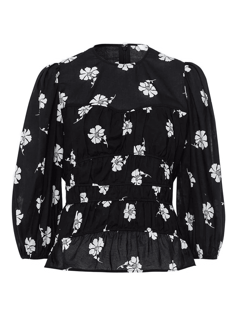 floral-print blouse - Image 1