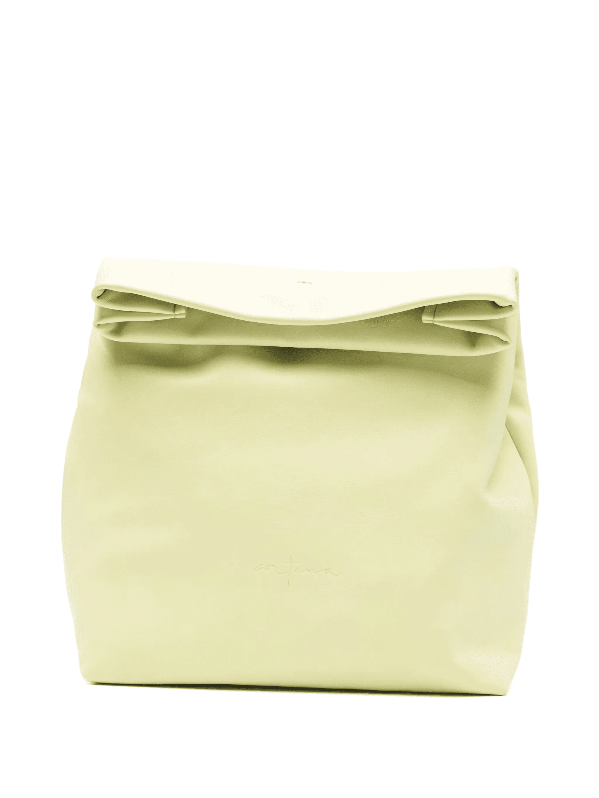leather clutch bag - Image 1