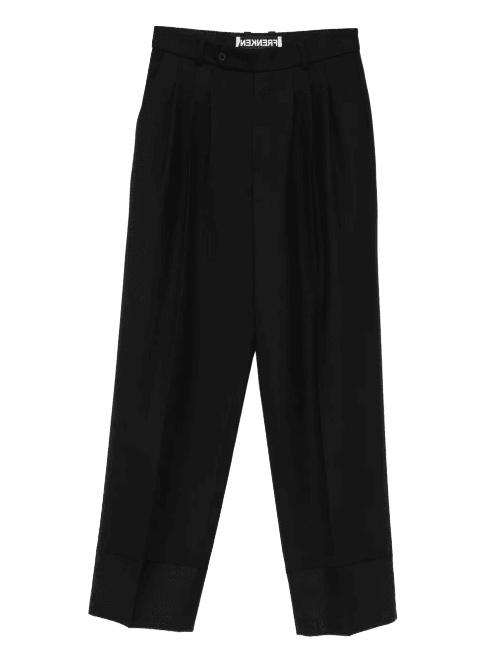 Crag pleated cuffed trousers - Image 1