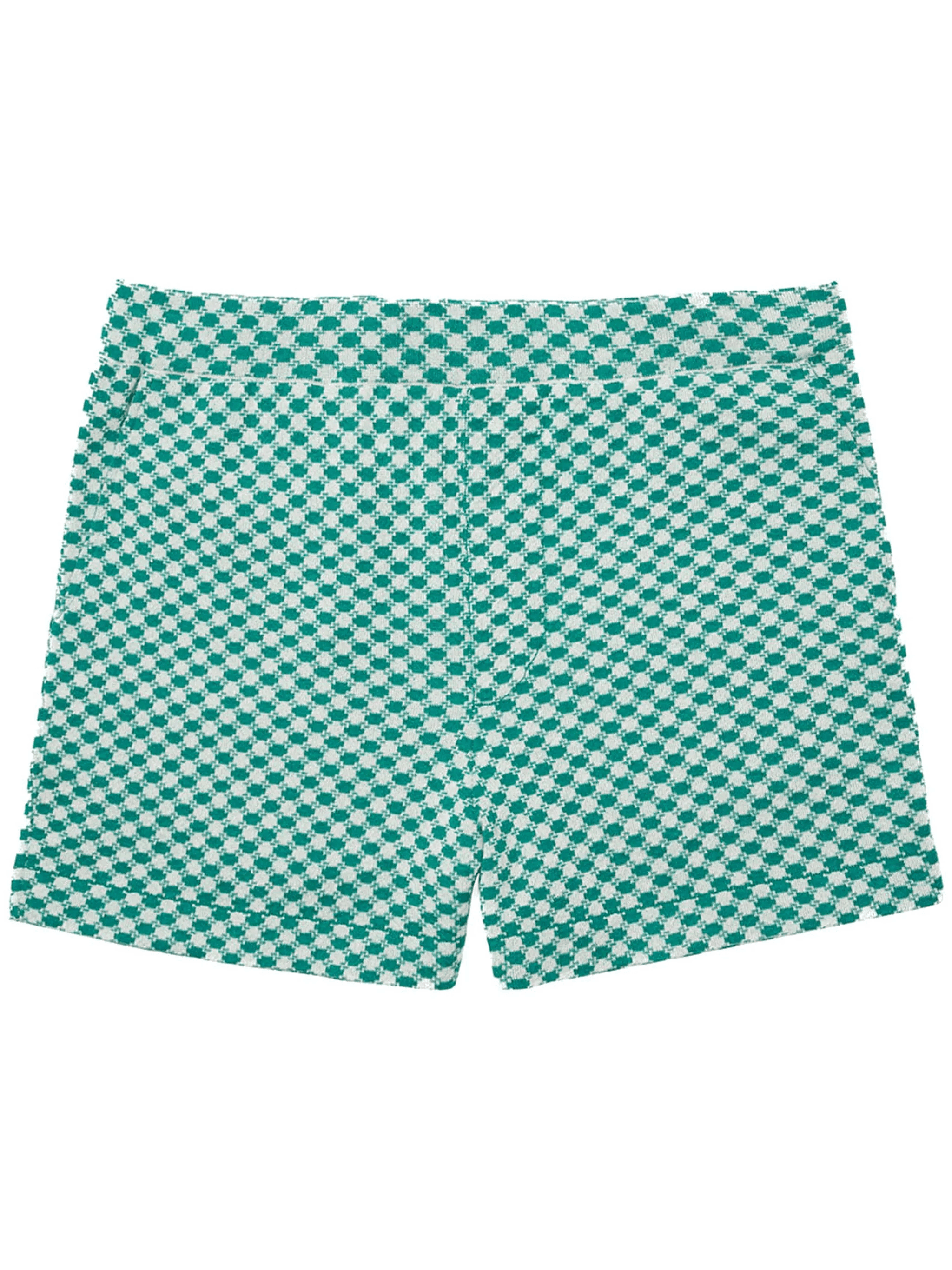 geometric-print shorts - Image 1