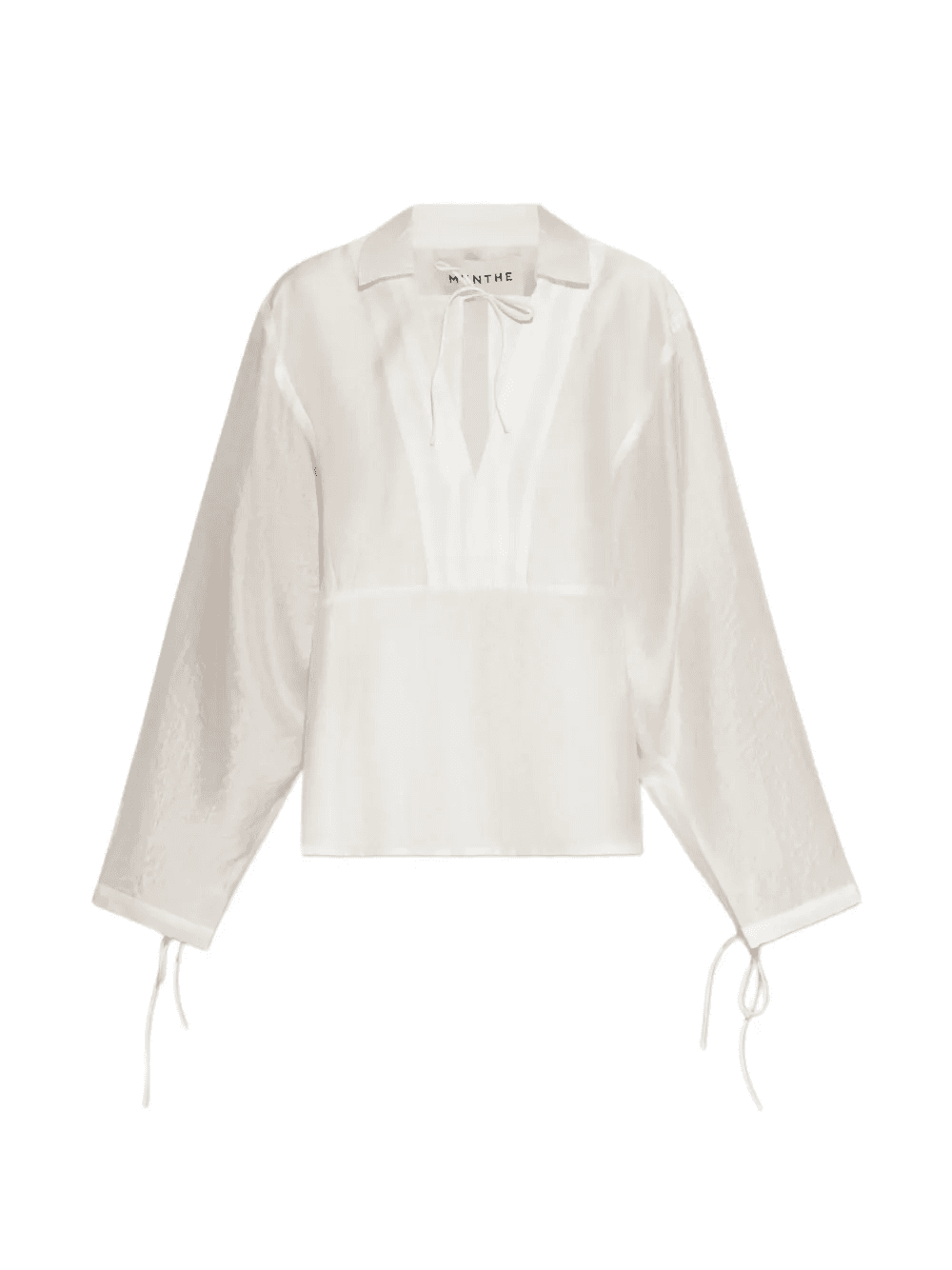Babette tie-neck blouse - Image 1