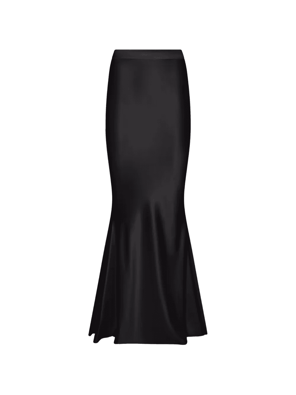 bias-cut silk maxi skirt - Image 1