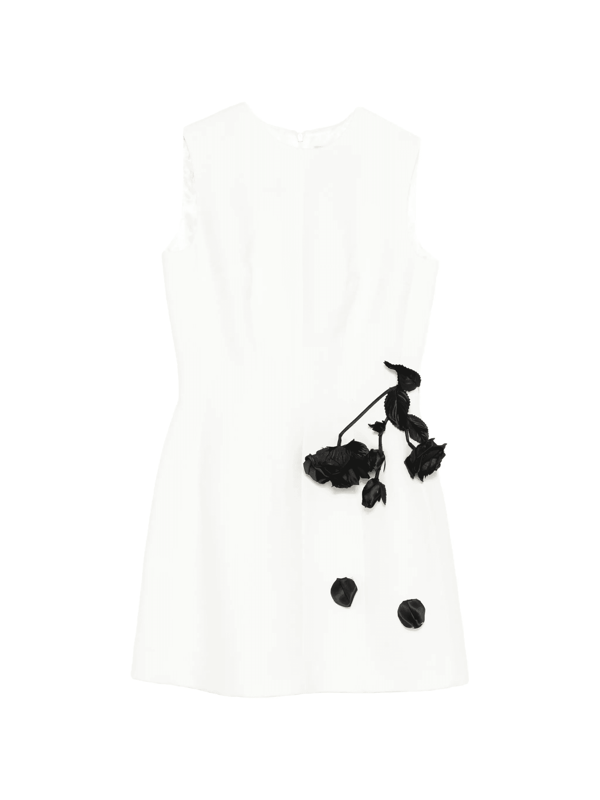 The Coquette floral-appliqué mini dress - Image 1