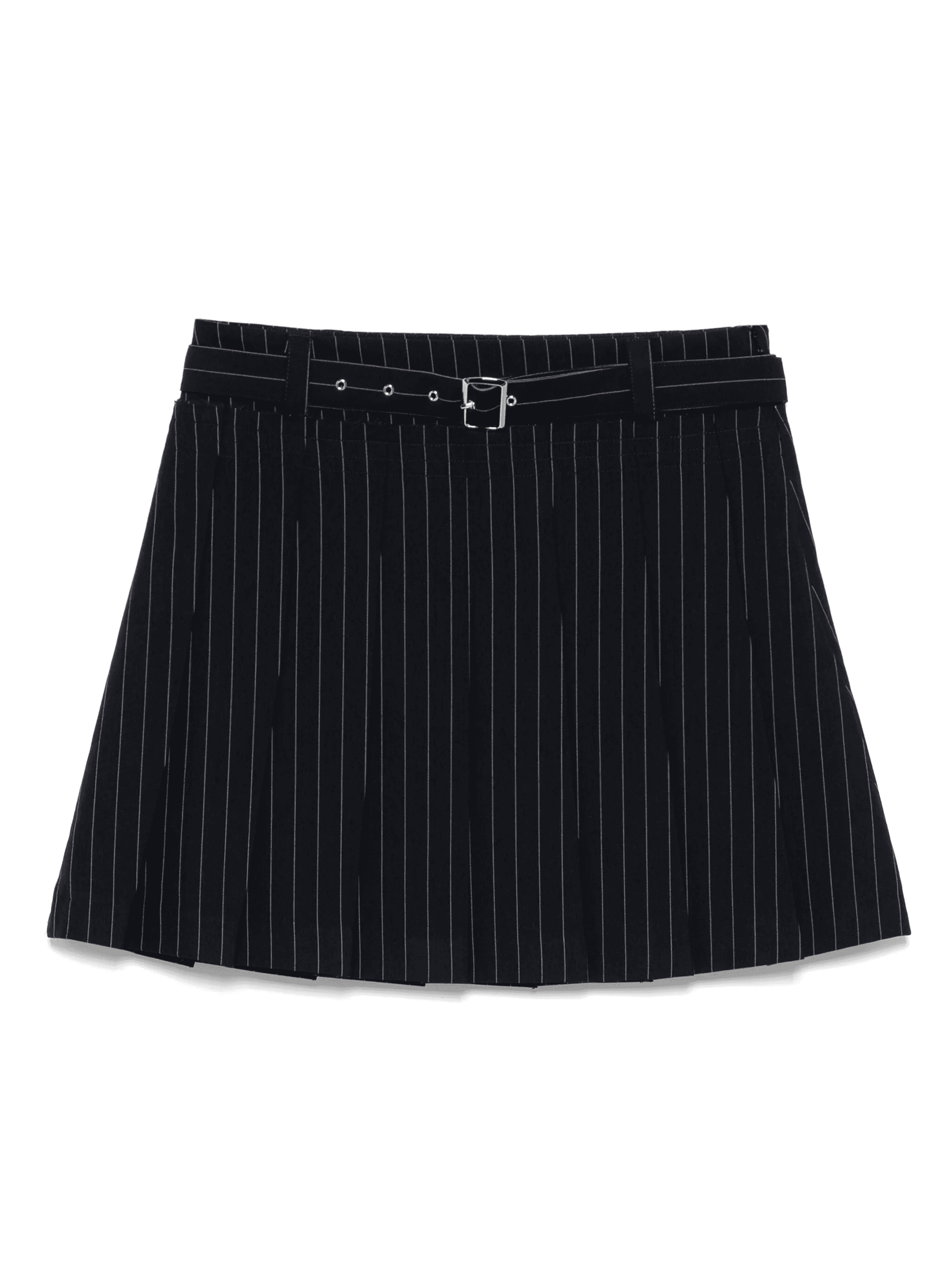 striped pleated skirt - Image 1
