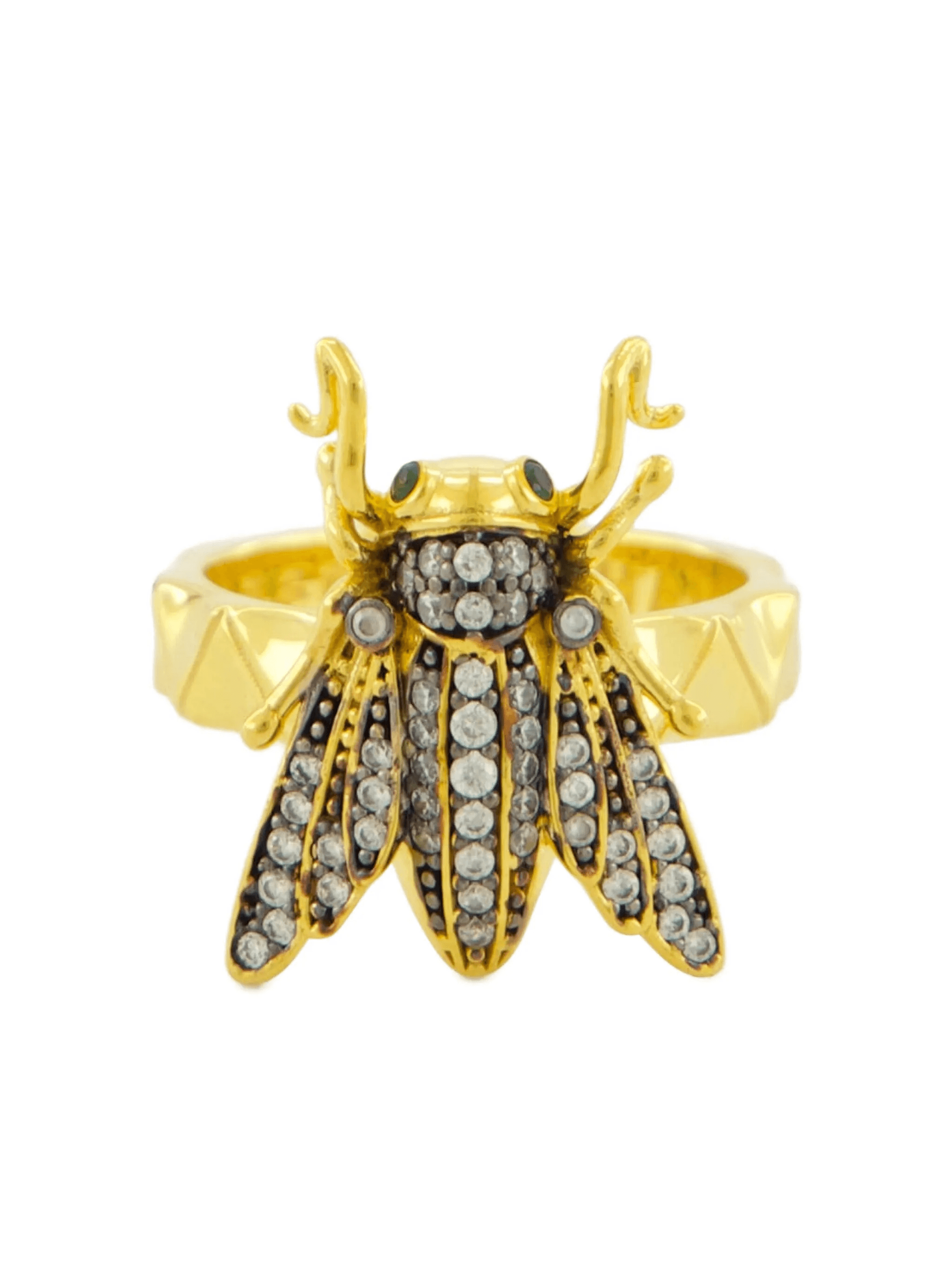 Baby Bee embellished ring - Image 1