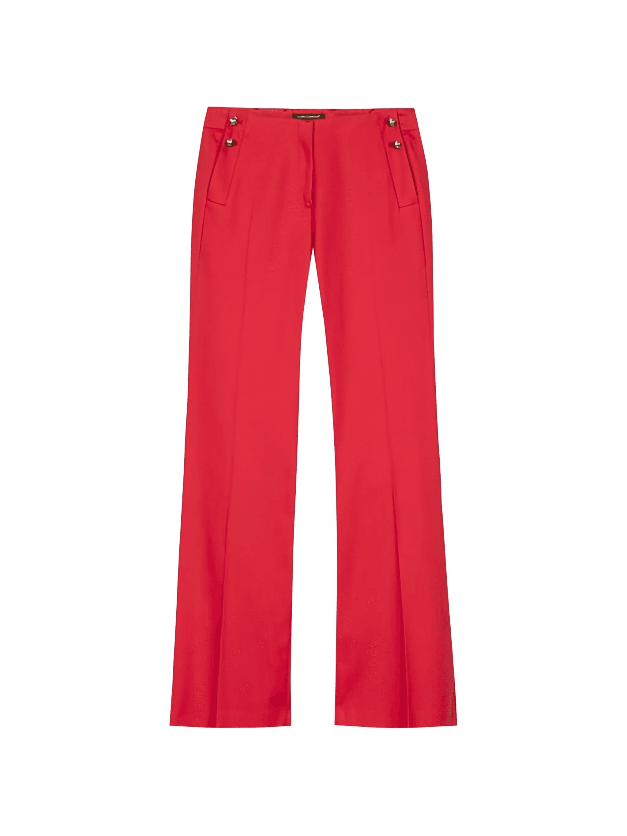 pocket flared trousers - Image 1