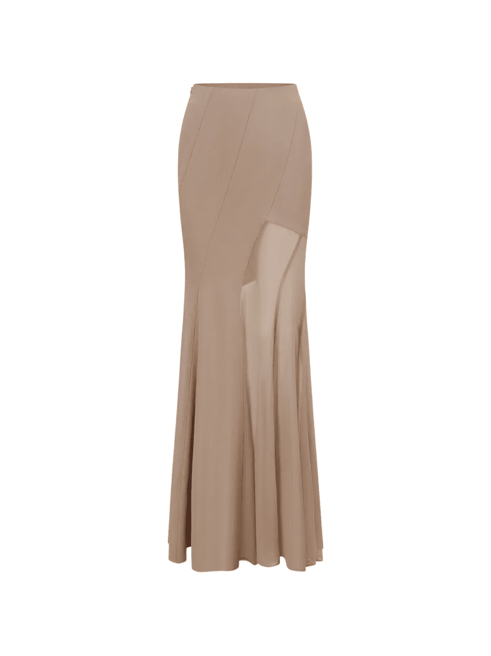 panelled maxi skirt - Image 1