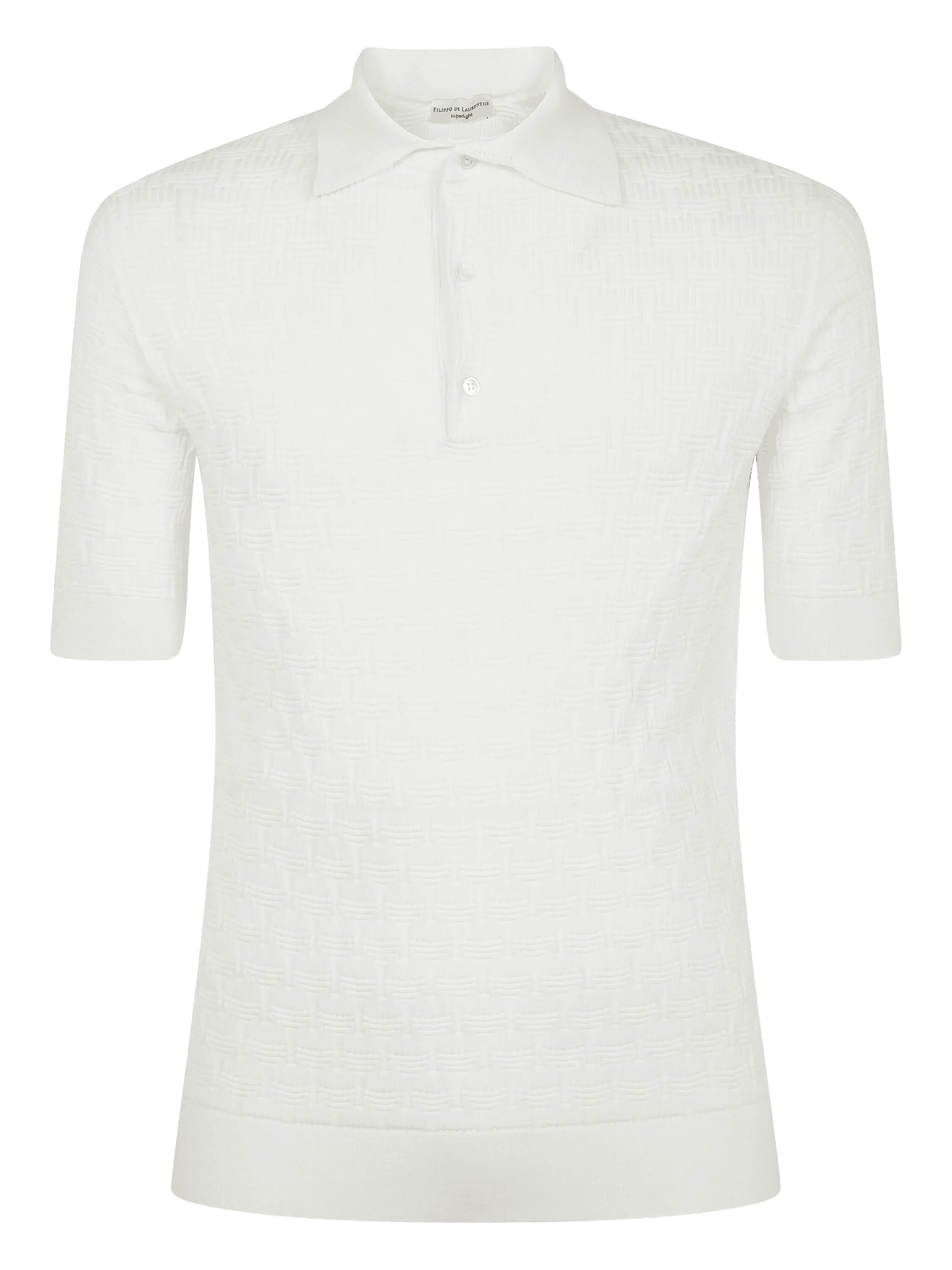 knitted polo shirt - Image 1