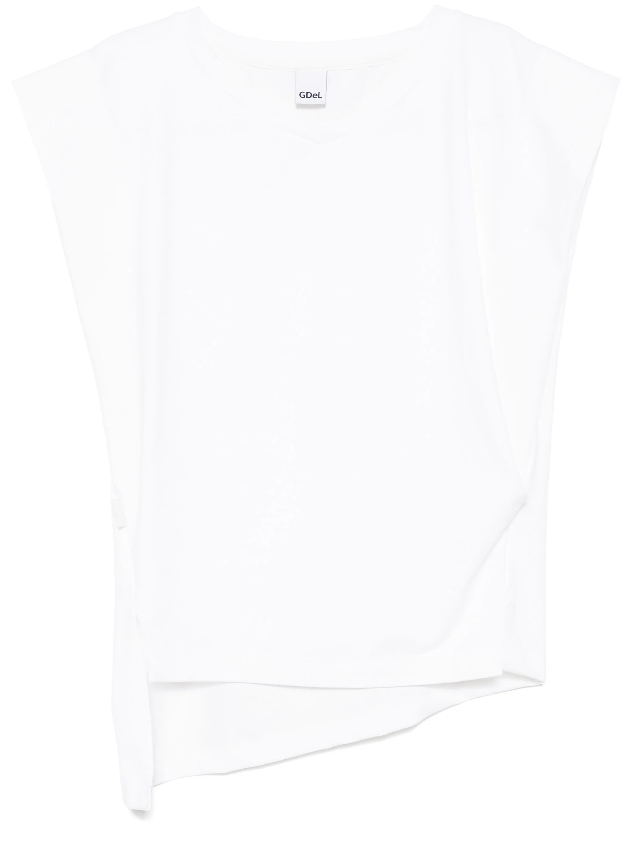 V-neck sleeveless T-shirt - Image 1