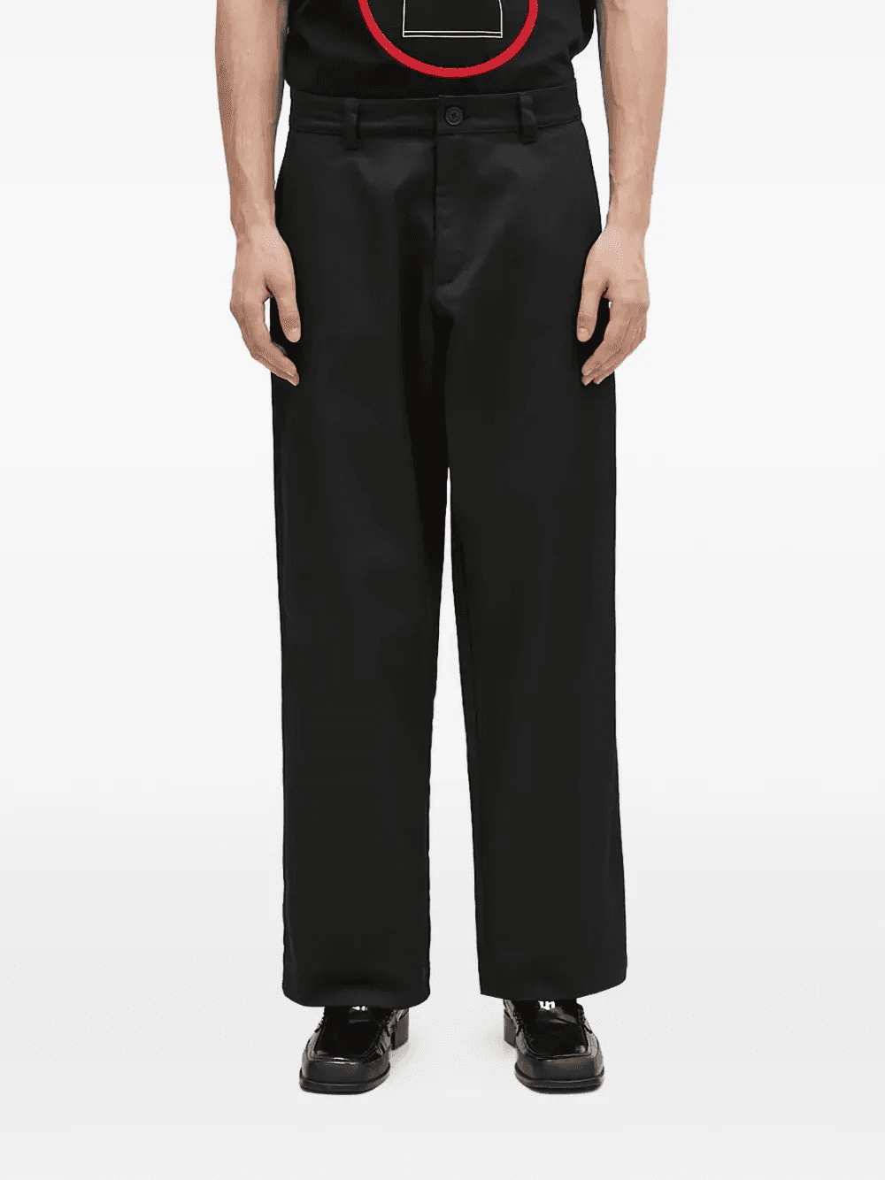 logo patch trousers - Image 1