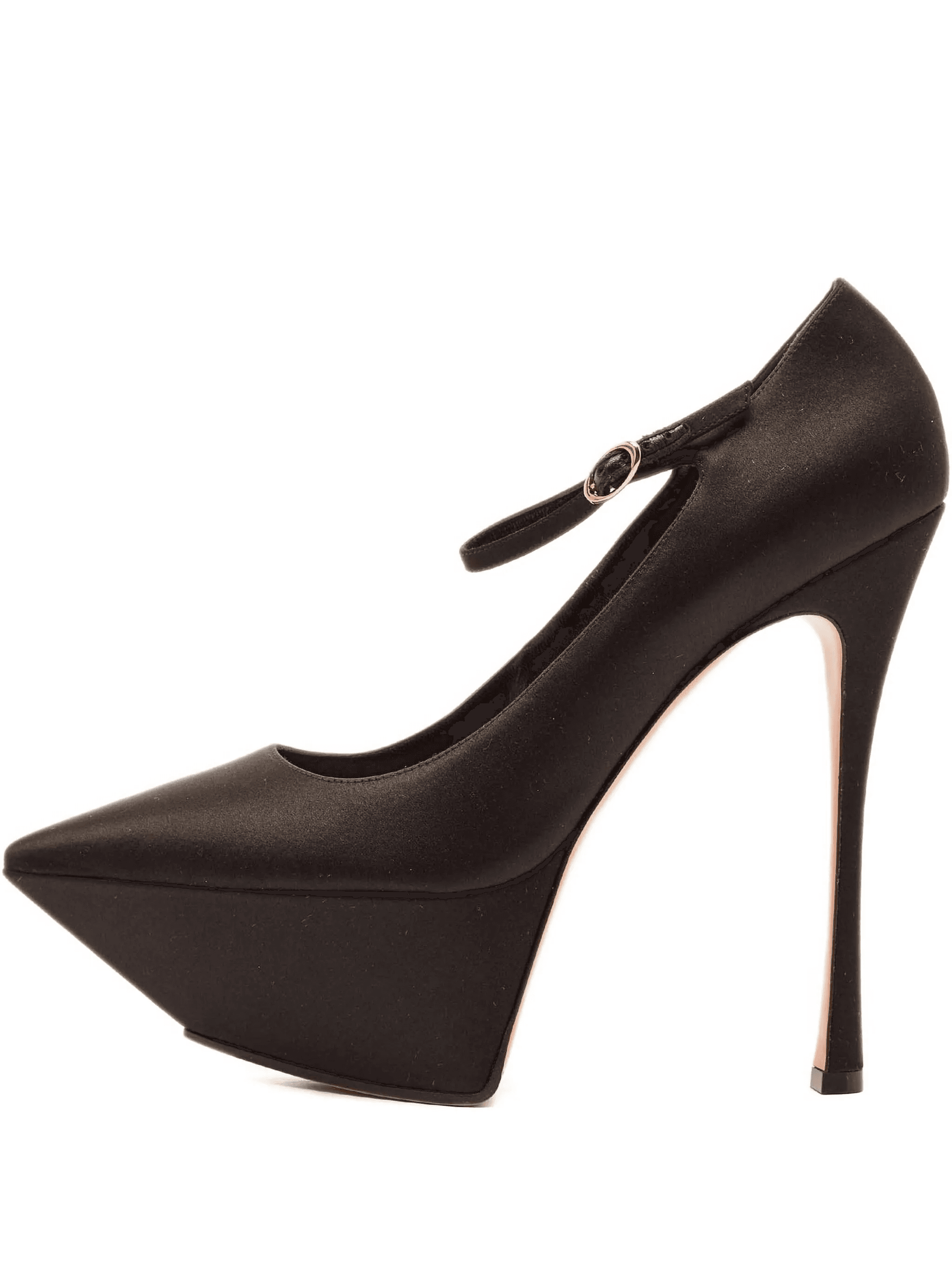 160mm leather heeled sandals - Image 1