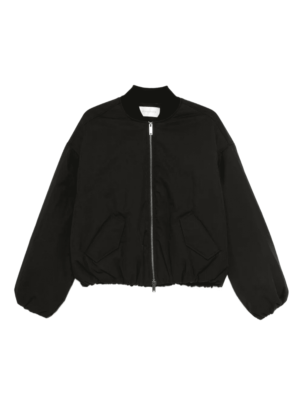 zip-front pocket bomber jacket - Image 1