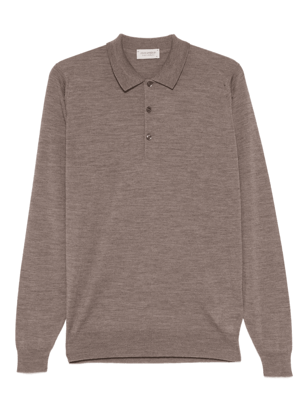 long-sleeved polo shirt - Image 1