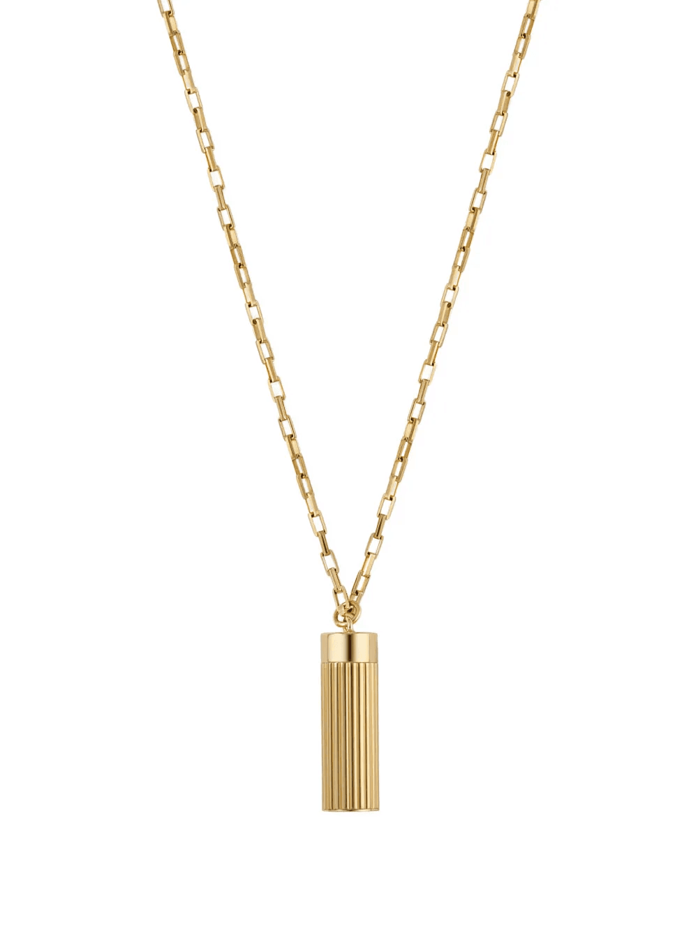 ribbed-pendant necklace - Image 1