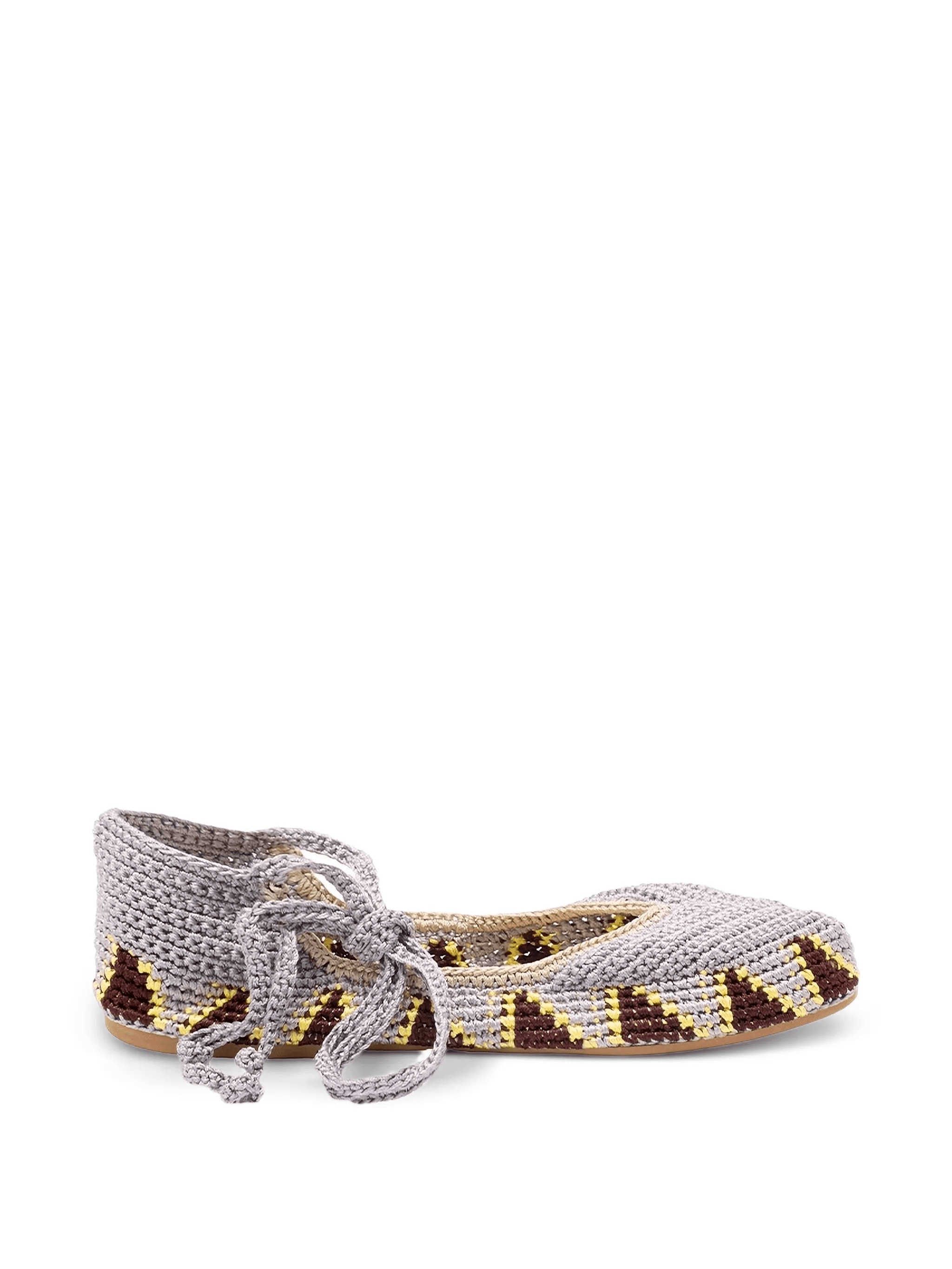 High crochet ballet flats - Image 1
