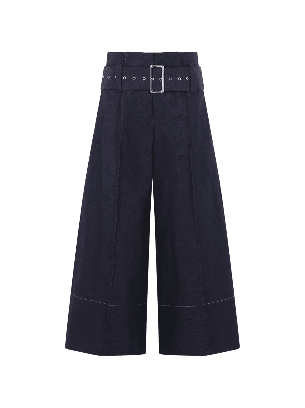 belted trousers