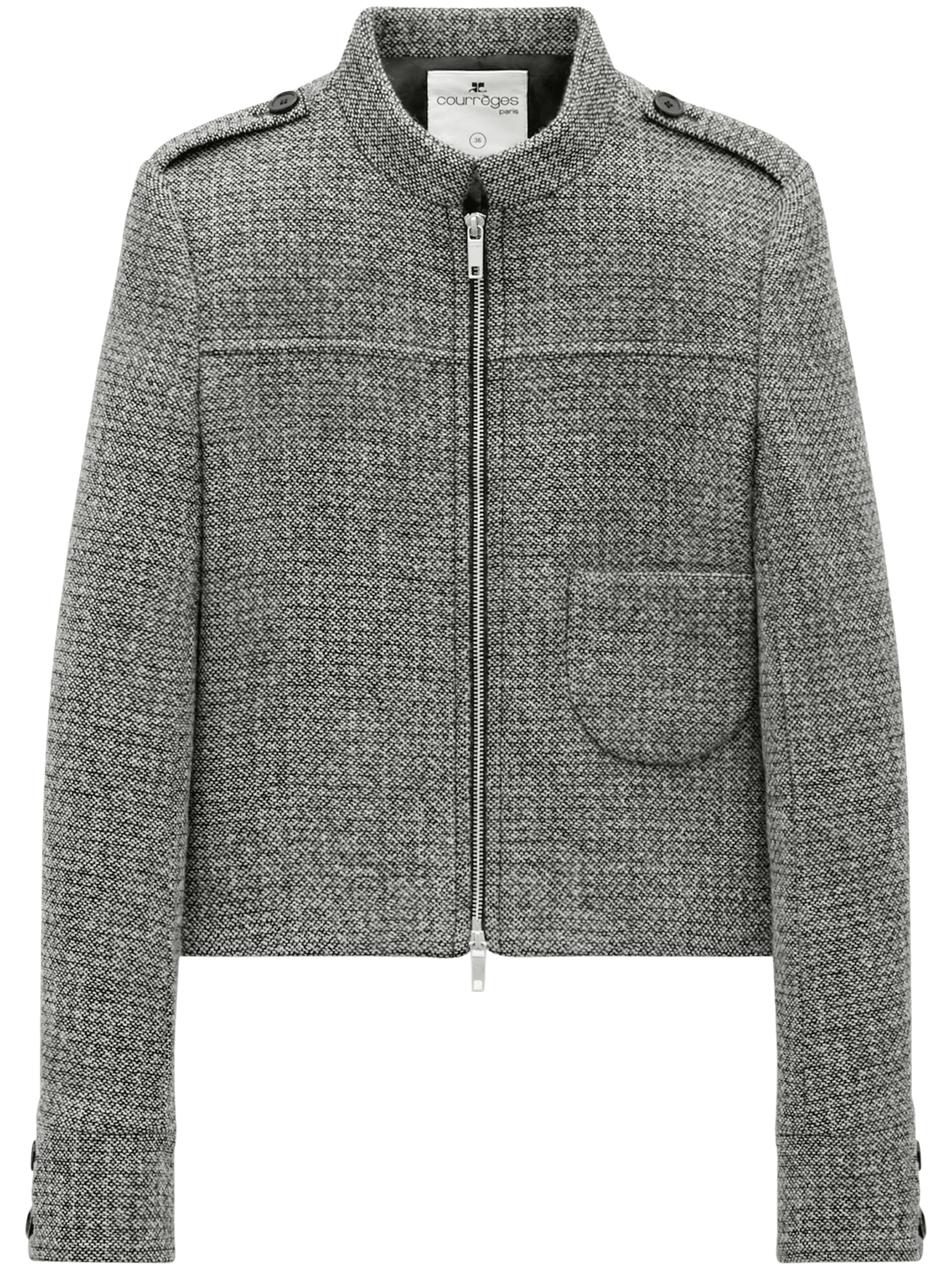 caviar wool tailored jacket - Image 1