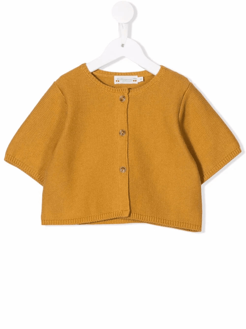 buttoned short-sleeve cardigan - Image 1